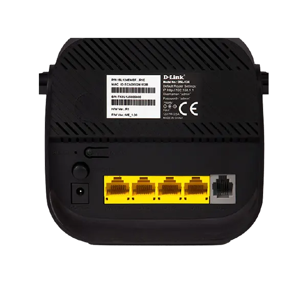 مودم روتر +ADSL2 بیسیم 300Mbps دی لینک مدل DSL-124