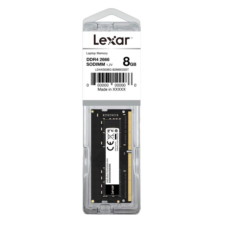 رم لپ تاپ Lexar 8Gb DDR4 3200 MHz