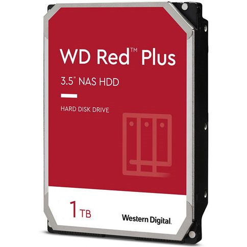 هارددیسک اینترنال وسترن دیجیتال مدل Red Plus ظرفیت 1 ترابایت