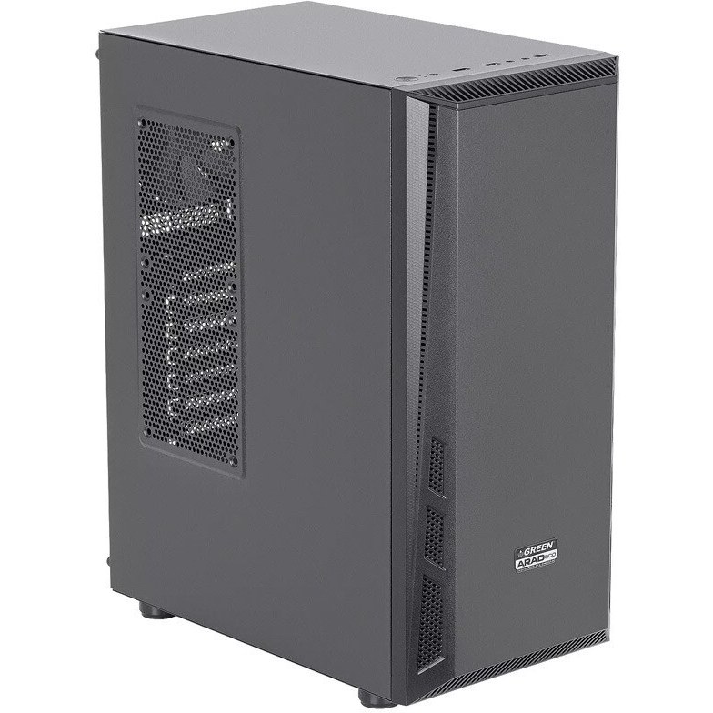 کیس کامپیوتر گرین Arad Eco Mid Tower خاکستری
